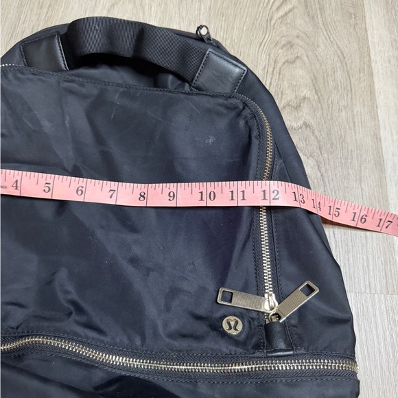 Lululemon Athletica Black Backpack with Gold Accents - Picture 10 of 16